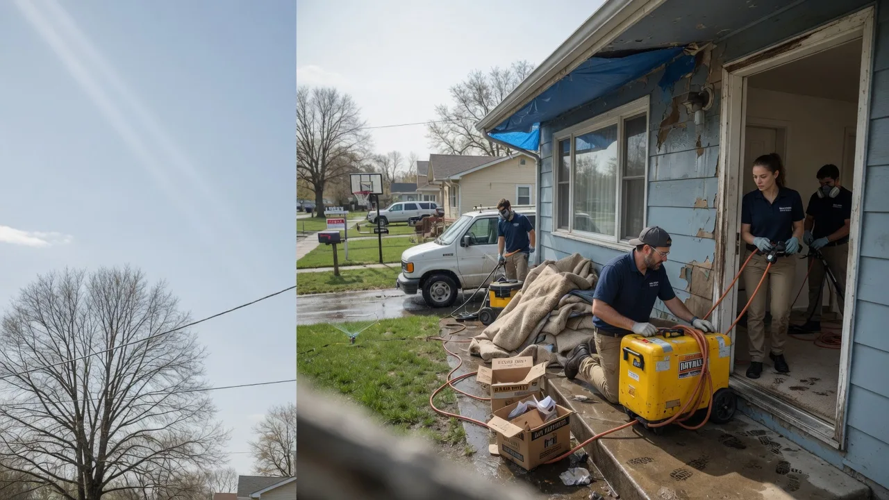 Basement Flood Cleanup in Carpenter, IA near me